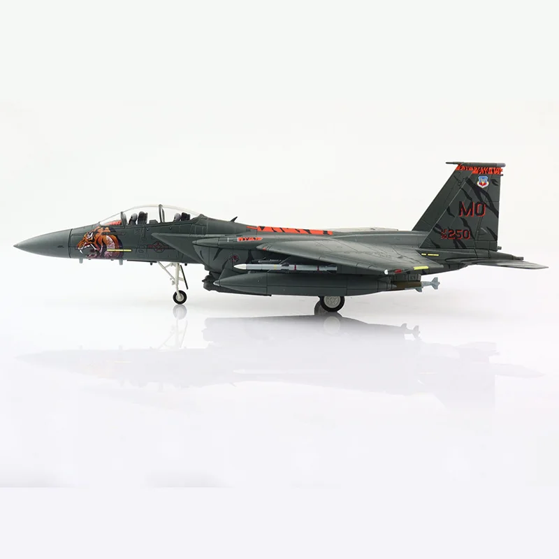 

Diecast U.S. Air Force F-15E Militarized Combat Strike Eagle Fighter Alloy Model 1:72 Scale Toy Gift Collection Simulation