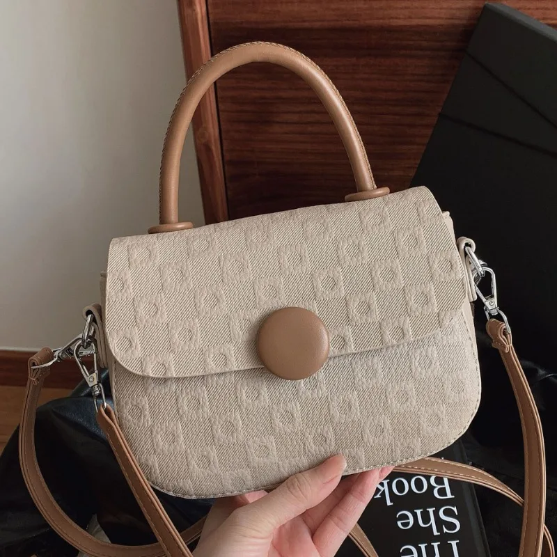 

2025 New Fold Cloud Bag Women Trendy Crossbody Sling Shoulder Bag Cute Underarm Purse Unique Color Block Design Small Handbag