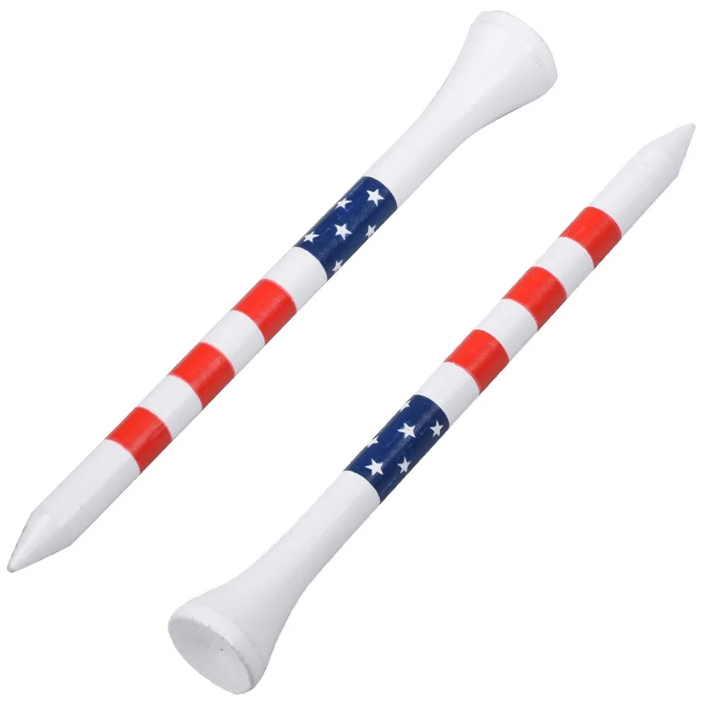 10 قطعة 70 مللي متر/83 مللي متر جولف تيز الملونة المشارب الخيزران كرة جولف حامل المهنية يقلل الاحتكاك تيز التنحي تدريب الغولف