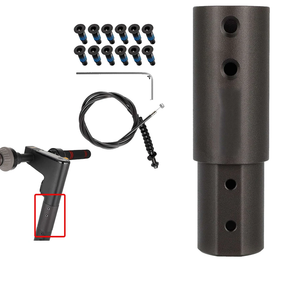 

-Ulip Grey Max G30 Алюминиевый удлинитель высоты - плюс удлиненный трос барабанного тормоза для скутеров серии Ninebot G30