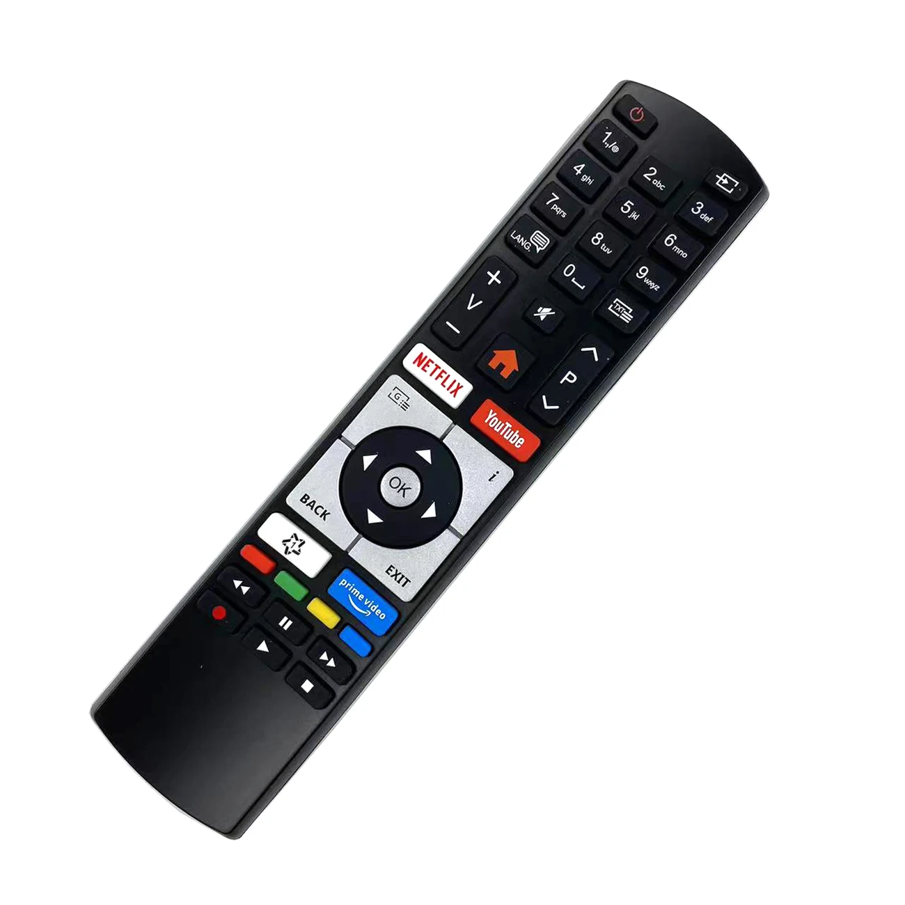 Pilot RC4318 do telewizora Vestel Finlux Telefunken Edenwood 4K Smart Television RC4318P RC4390 RC4390P RC4391P