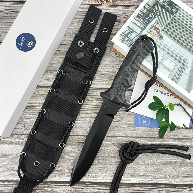 New version of Chris Reeves Outdoor Camping Survival Rescue Hunting self-defense multi-purpose EDC fixed high hardness blade