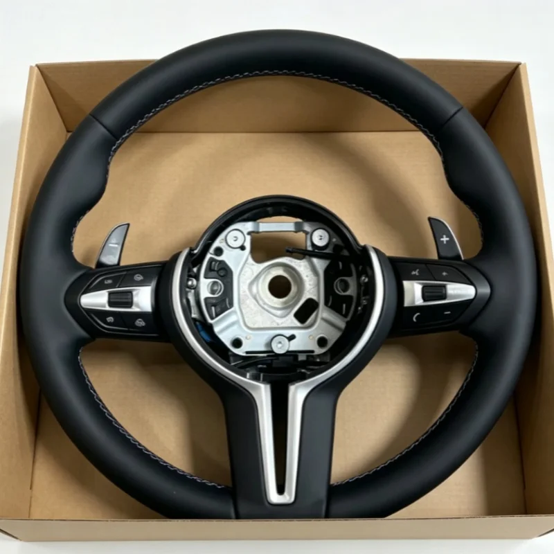 Factory Direct Leather Steering Wheel For BMW F30 M2 E90 320d F36 M4 F83 F10 X3 X5 F06 M3 E92 E87 F20 F33 F22 F01 F15 X2 F39