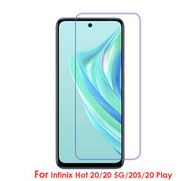 For Infinix Hot 20 Hot20 Play 5G 20S Screen Protector for Infinix Hot20play 5G 9H 2.5D Tempered Glass Full Cover Anti-scratchs