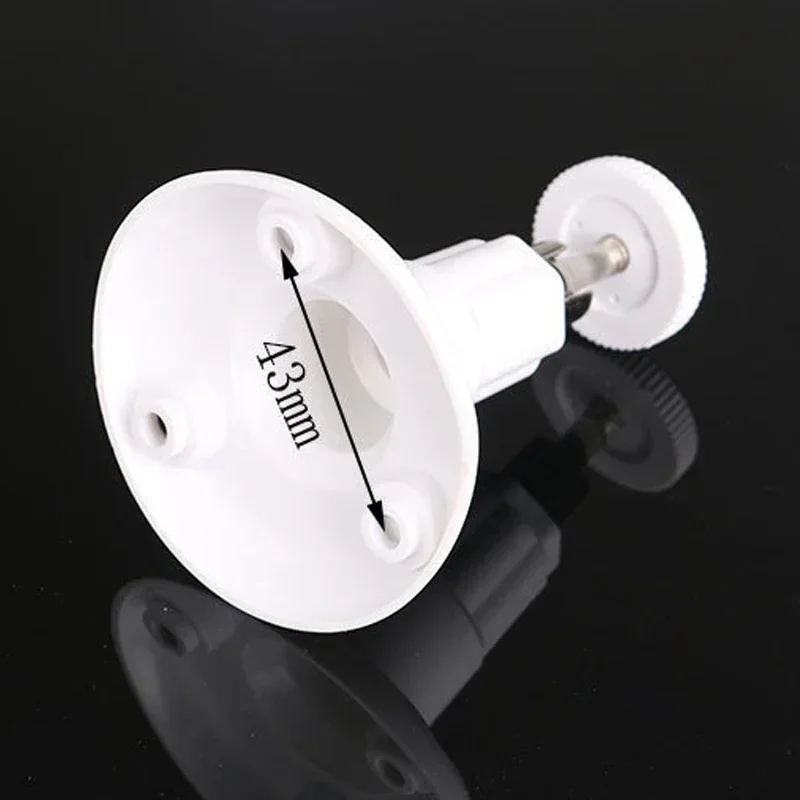 Camera Wall Mount Bracket 360 Degree Rotating Stable Plastic For Indoor Outdoor