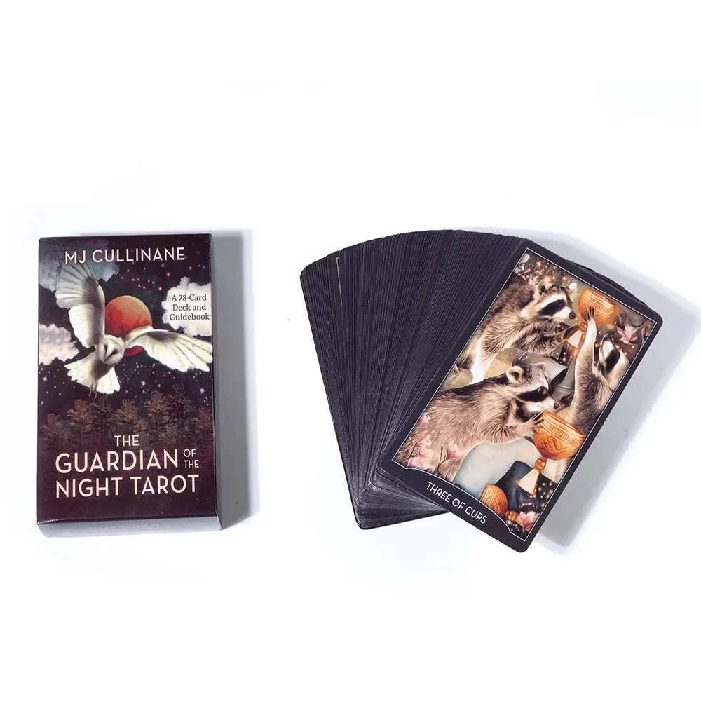 The Guardian Night Tarot Cards Deck Work Life And Love Oracle Cards Gra planszowa Wróżenie Los Rozrywka Karty do gry