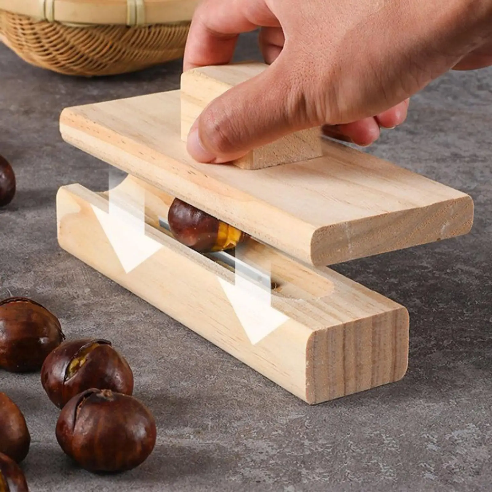 Chestnut Cutter Tool Chestnut Cracker Clip Opener Manual Chestnut Peeling Tool Multifunctional Chestnut Open Clip Chestnut