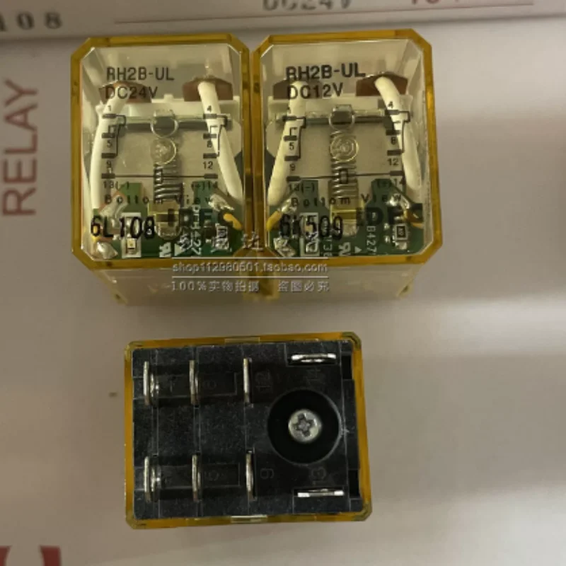 RH2B-UL 24V 220-240V New Relay with Light 8-pin
