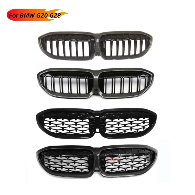 

MRD HGD Fit for BMW New 3 Series G20 G28 2019-2021 Kidney Grille Grill Carbon Fiber Made