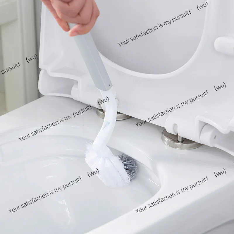 Export Japanese creativity, crevice toilet brush toilet integrated set, crevice trash can