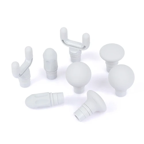 Imagen 2 del producto Cabezales de repuesto para pistola de masaje, estimulador muscular, relajación corporal, moldeador de ejercicio, masajeador de Fascia, 1 unidad/juego