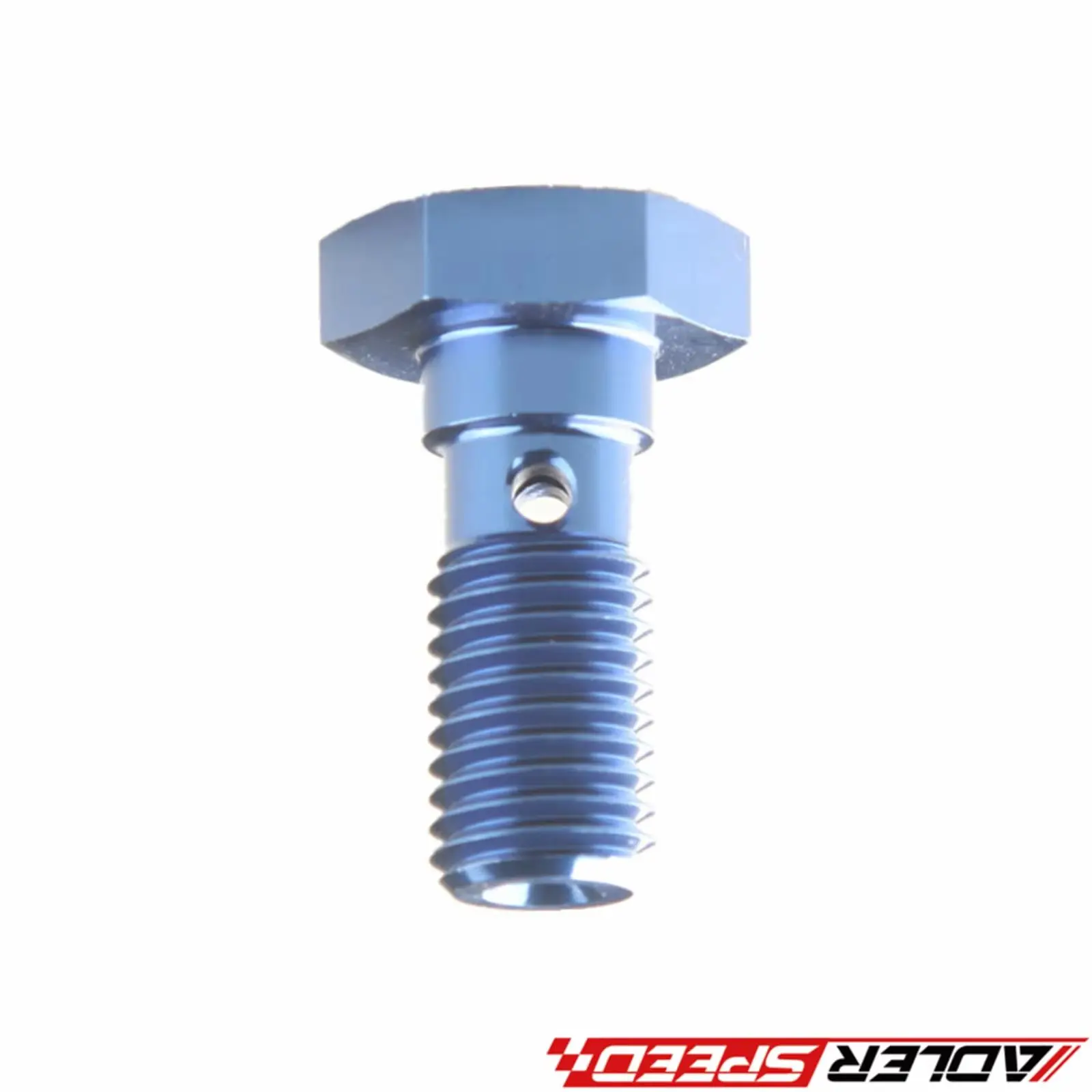 

M8x1.25 Metric Aluminum Banjo Bolt Brake Adapter Blue/Black