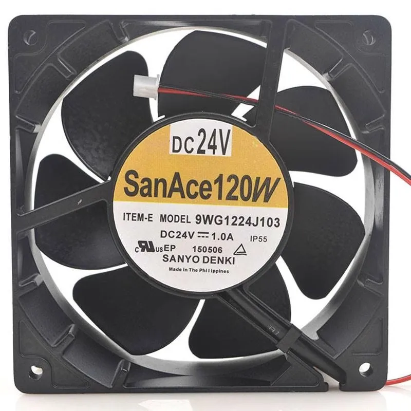 

Original New Cooler Fan for SANACE120W 9WG1224J103 DC24V inverter dedicated cooling fan