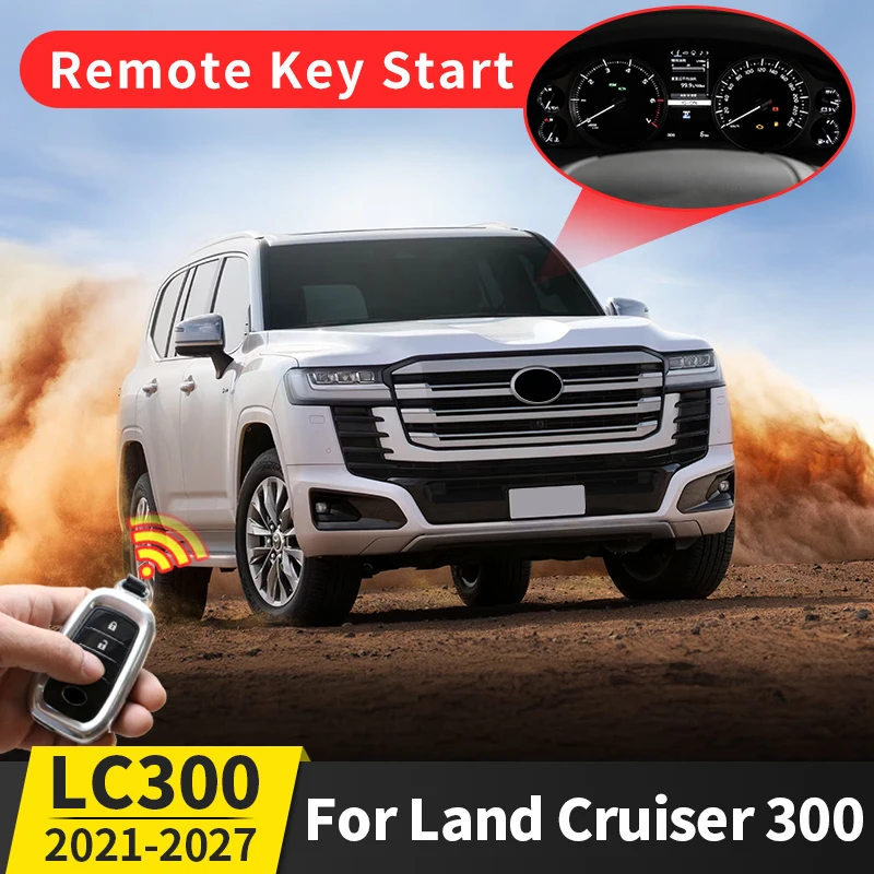 For 2021-2027 Toyota Land Cruiser 300 LC300 J300 Smart Remote Start System Keyless Engine Starter Upgrade Module