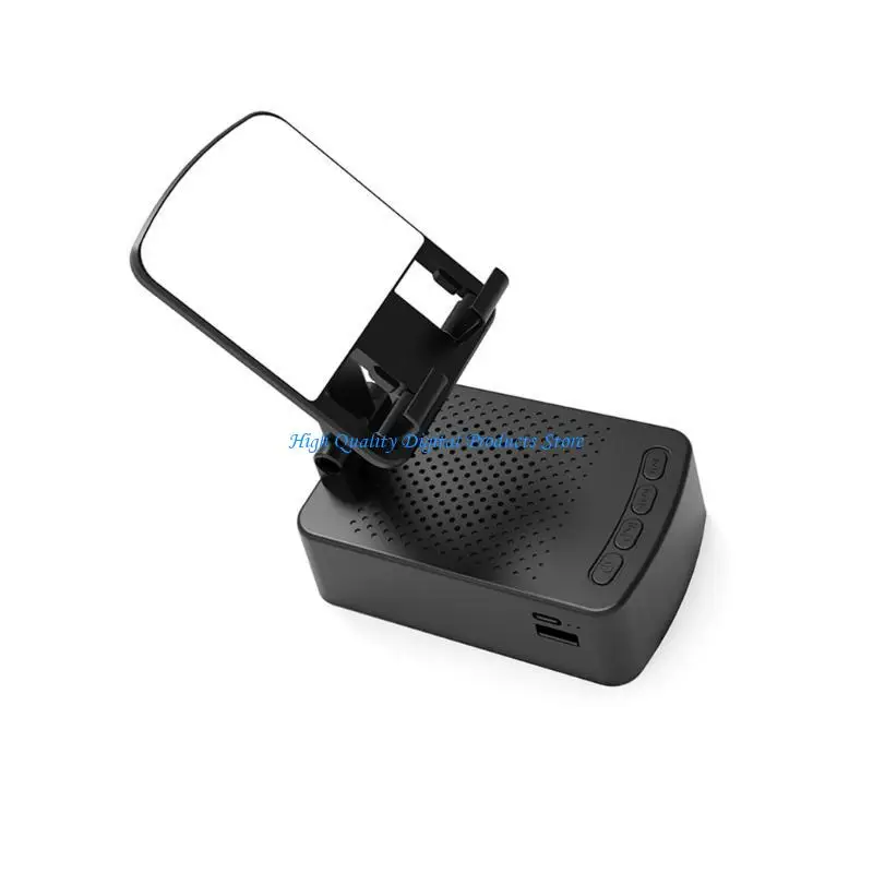 U2JE يقوم بترقية مكبر الصوت مع حامل هاتف صغير قابل للتعديل للسفر