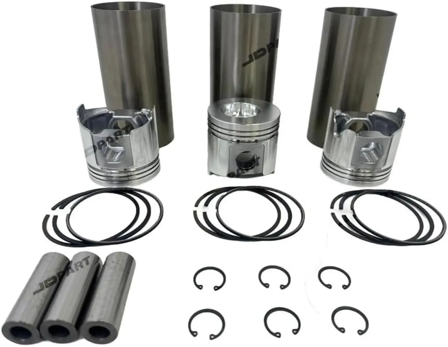 MSparts 3TNE88 3TNV88 Engine Overhaul Rebuild Kit with Valve Kit for Yanmar VIO40 B37-2B