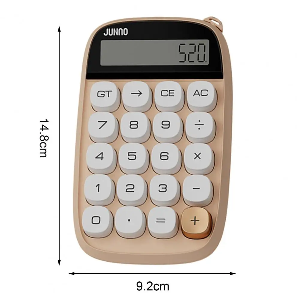 Calculator with 10-digit Display Compact Calculator Portable Student Finance Calculator with Lcd Display Square for Efficient