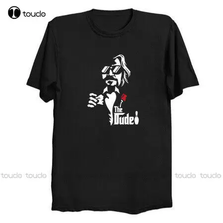 The Dude The Big Lebowski The Godfather Funny Black T-Shirt Jeffrey Lebowski Shirts For Boys Fashion Tshirt Summer New Popular