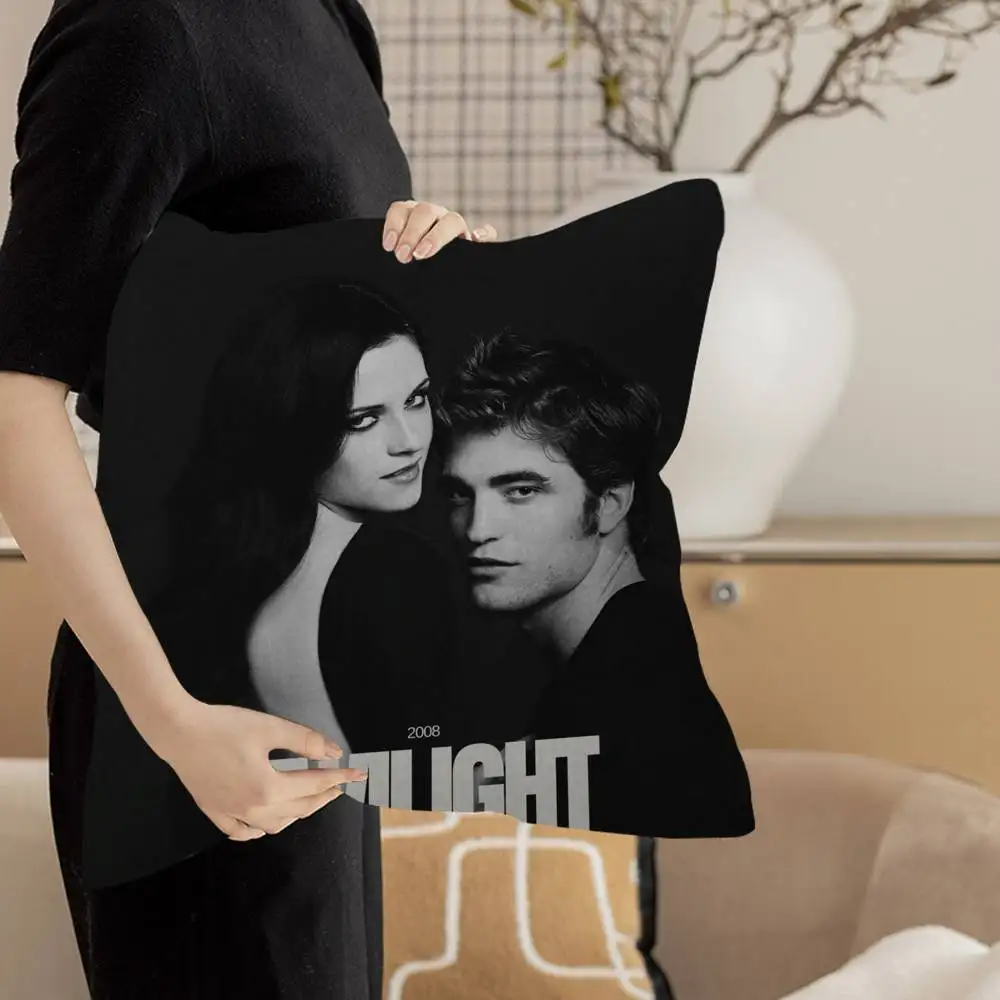 Movie Twilight Pillow Gift Home Office Decoration Bedroom Sofa Car Cushion Cover case 45x45