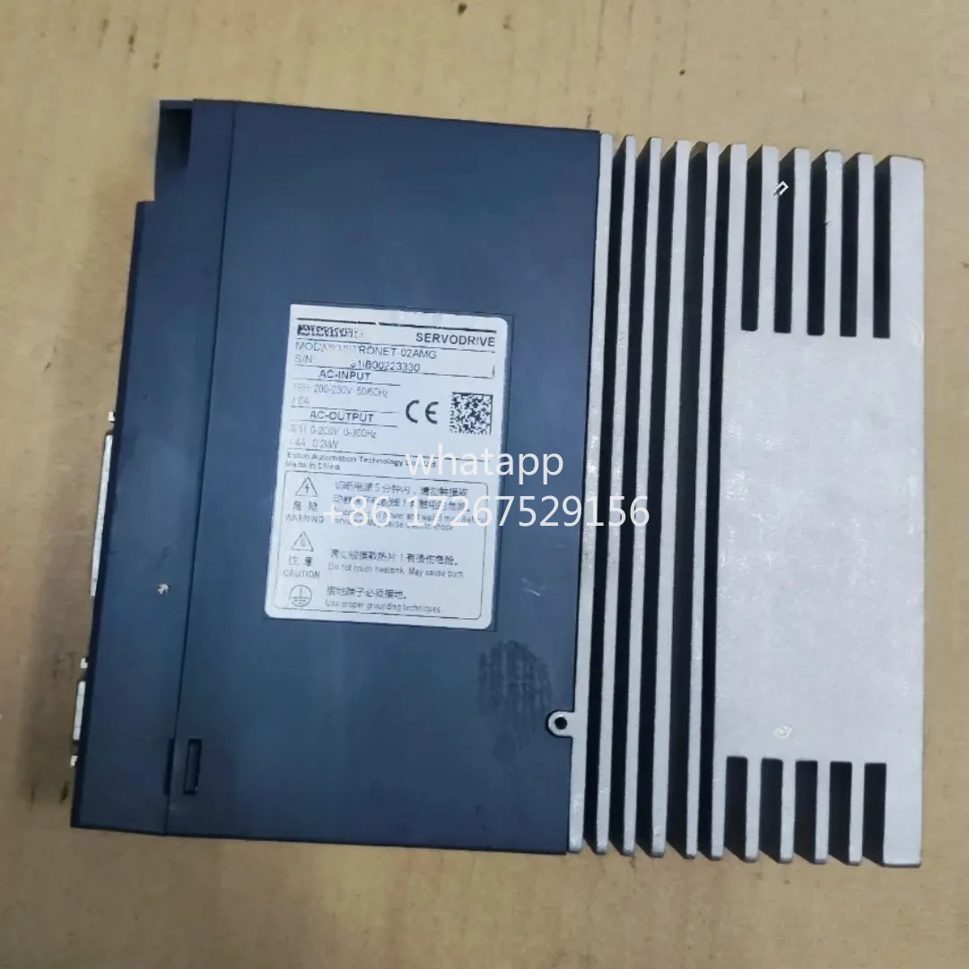 Usado PRONET-02AMG servo inversor 200W Teste OK Transporte Rápido