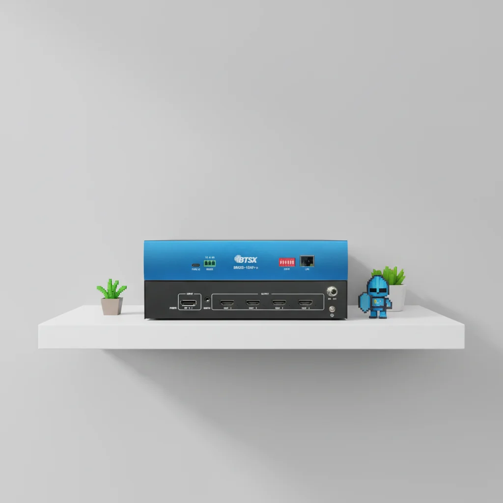 8K60 High Performance Multi-screen Controller BIT-MSE-8K60D-104Pro 1 DP 4 HDMI 4K60 Industrial Video Splitter