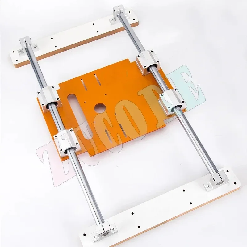 Multifunctional woodworking guide rail Marble machine guide rail trimming machine floor bakelite base tile carpentry hand push