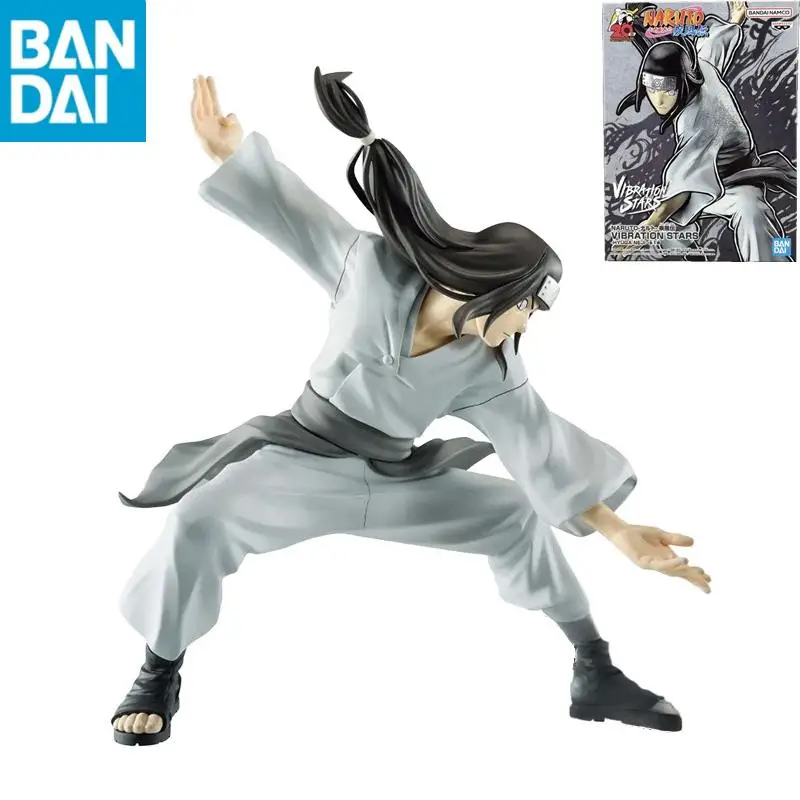 

In Stock Original Genuine BANDAI NAMCO BANPRESTO NARUTO Shippuden VIBRATION STARS Hyuuga Neji PVC 15cm Collector Figurine Toys