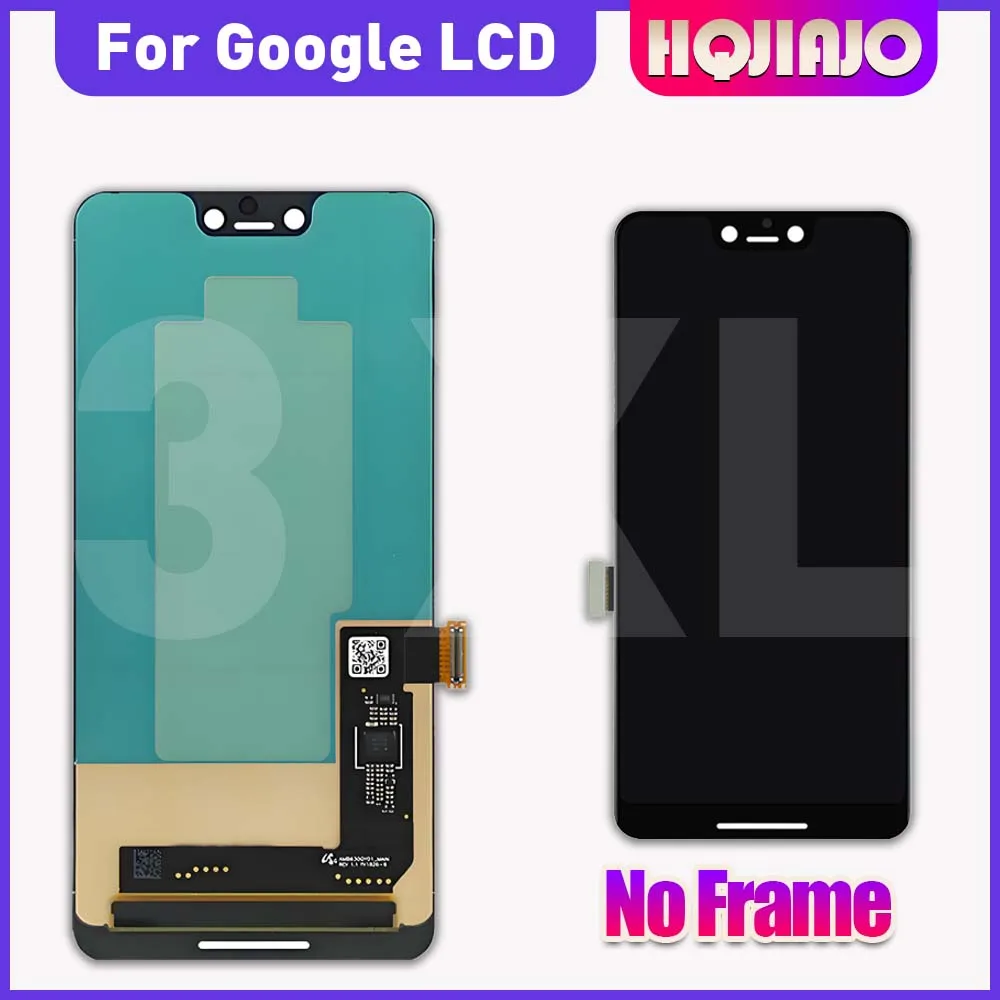 6.3'' AMOLED LCD Display Touch Screen Digitizer For Google Pixel 3 XL G013C Replacement Repair Part Pixel3 XL Assembly