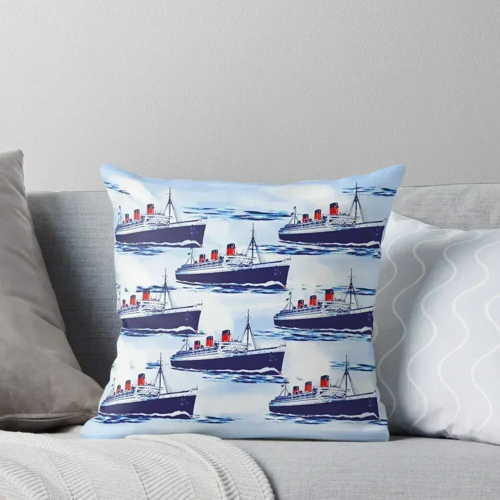 Boat Scrub Cap Pattern Throw Pillow pillow cover luxury Embroidered Cushion Cover Pillow Cover Pillowcases Bed Cushions