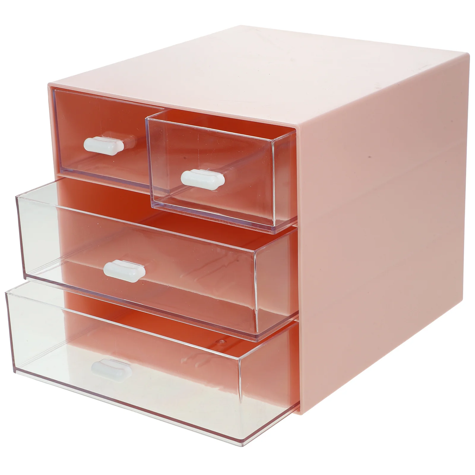 صندوق تخزين مكتبي منظم درج ABS بسعة كبيرة لمستحضرات التجميل والقرطاسية وأشتات منظم أدراج سطح المكتب #2