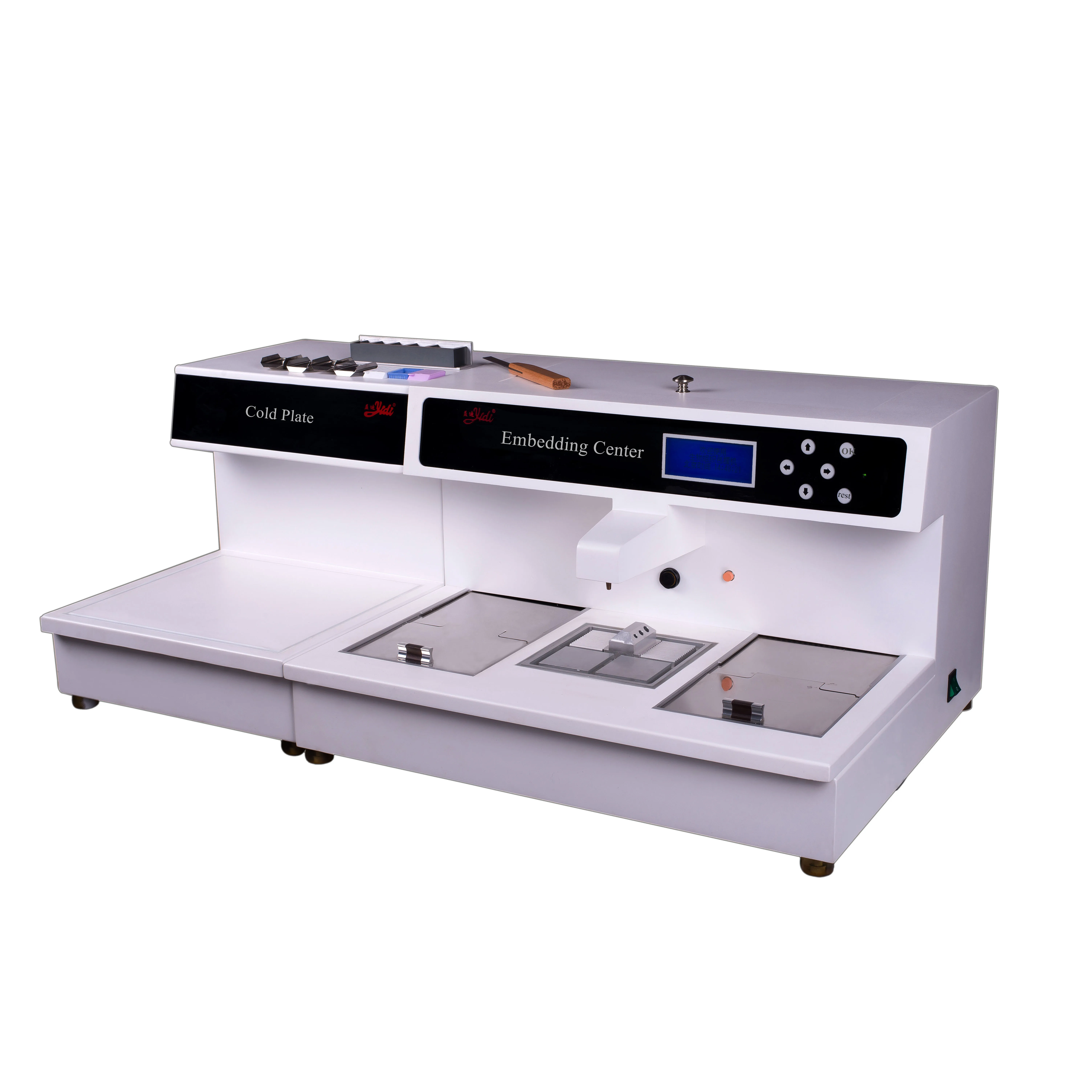 YD-6L Pathology Lab Equipment Auto Biological Machine Tissue Embedding Center With Cold Plate