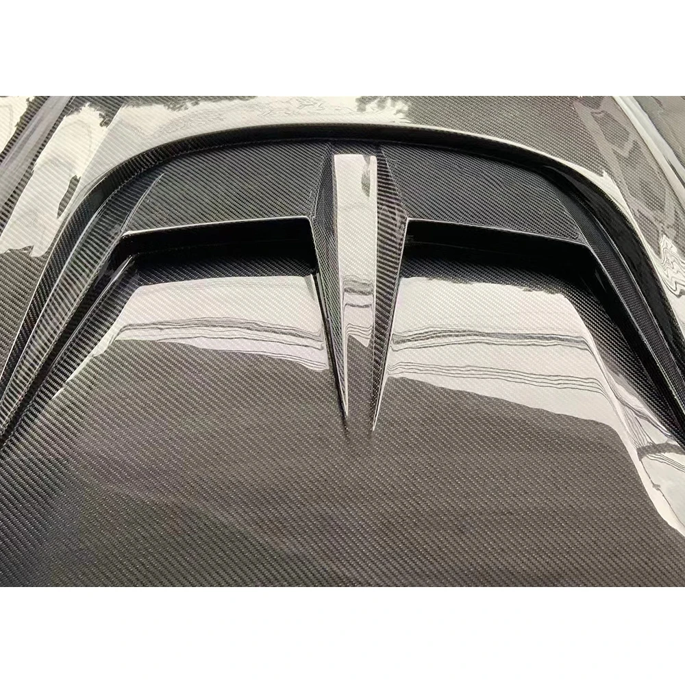 Carbon Fiber For MODEL Y  Accessories Front Engine Clear Bonnet Hood Fit ,100% tested well