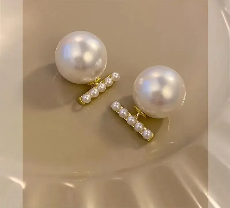 

Vintage Pearl Earrings For Women Jewelry Fashion Accessories Pendant Party Gift