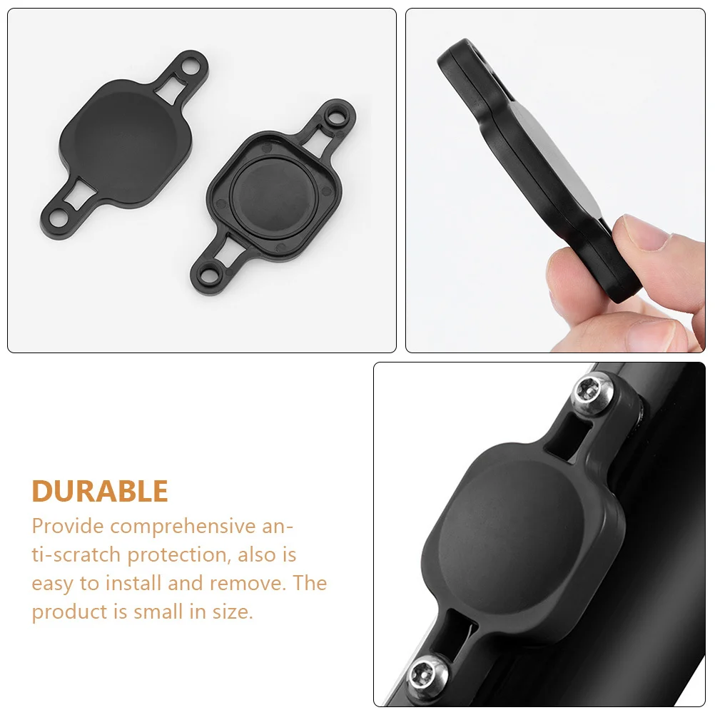 

1 Set Bike Protector Cover Creative ABS Material Anti-Collision Wear-Resistant Case Compatible for Airtag Bike Supply
