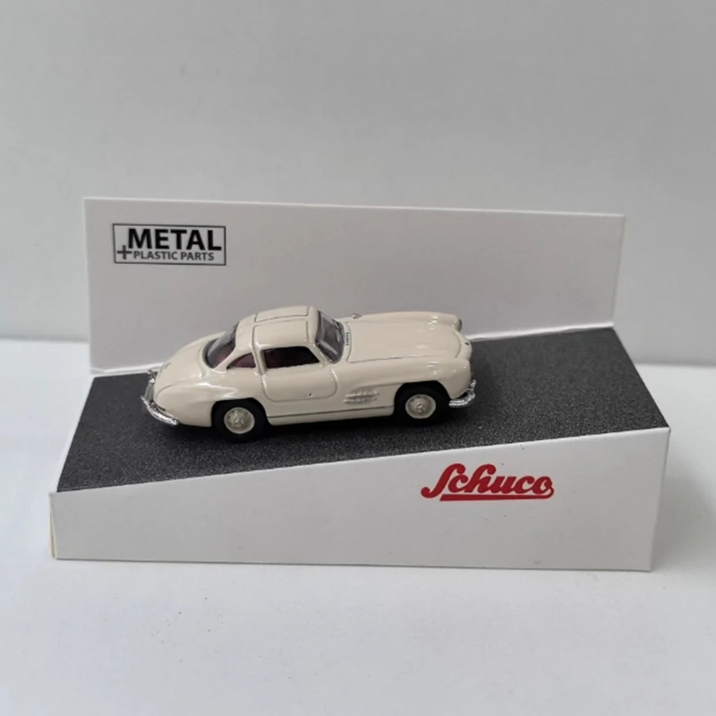 

SCHUCO HO Diecast 1/87 Scale 300SL Alloy Simulation Car Model Static Collection Decorated Holiday Toys Classic Souvenir Gift