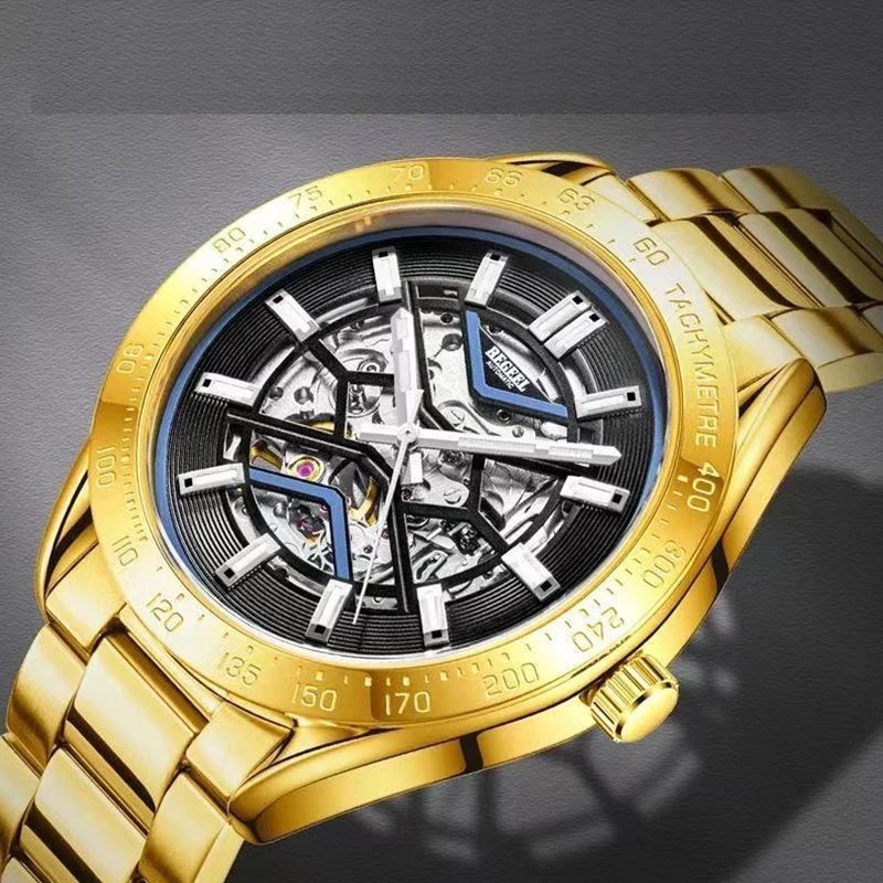 ساعات ميكانيكية للرجال من BEGEEL، ساعات آلية أوتوماتيكية بالكامل، ساعات ميكانيكية للرجال، ساعات ميكانيكية للرجال