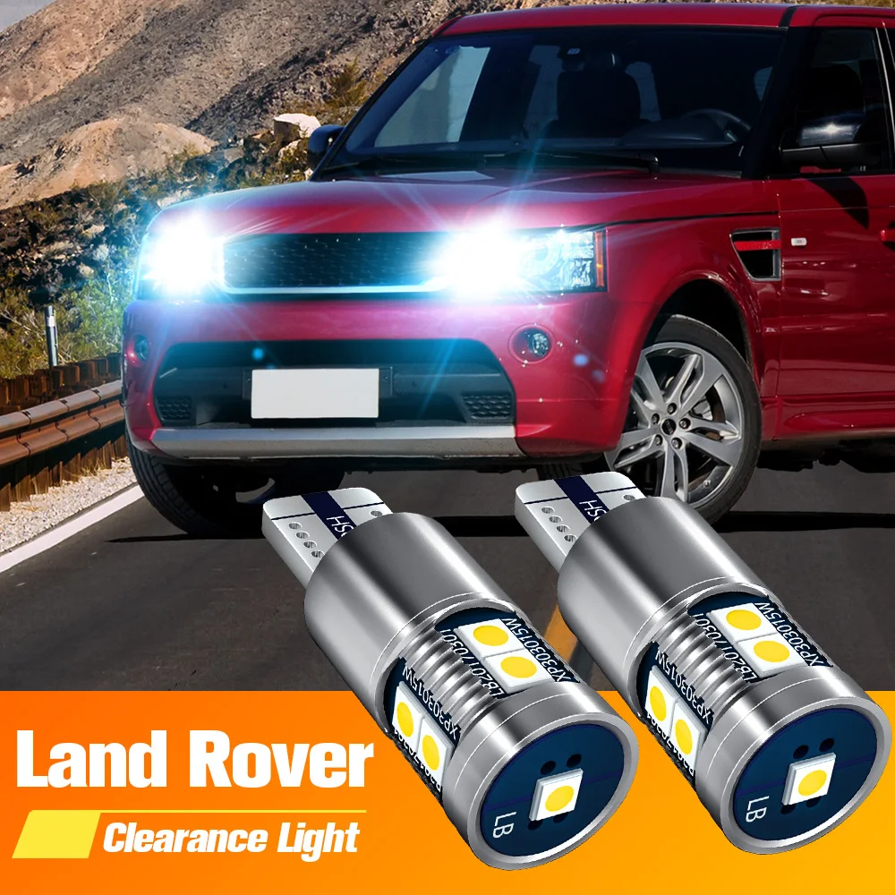 

2x LED Clearance Light Parking Bulb Lamp W5W T10 194 Canbus For Land Rover Discovery LR2 3 LR3 Freelander 1 2 Range Rover Sport