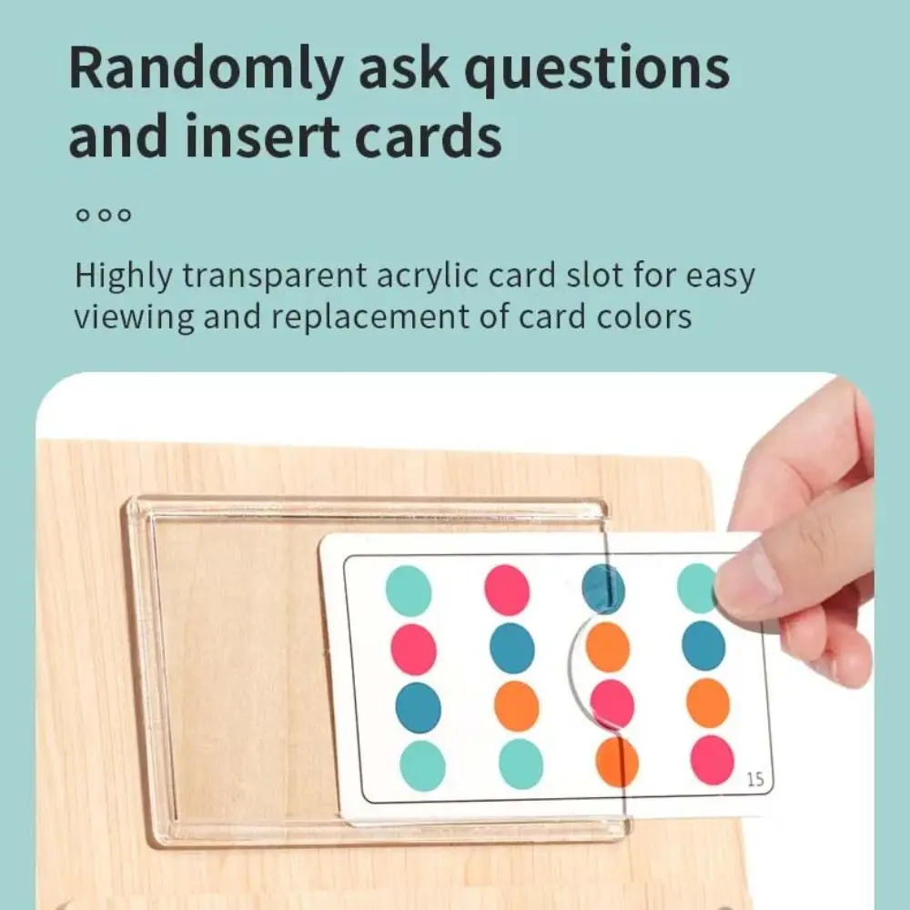 Brain Logic Colors Matching Game Training Aufklärung Frühpädagogisches Denken Entwicklungsspielzeug Feinmotorik aus Holz