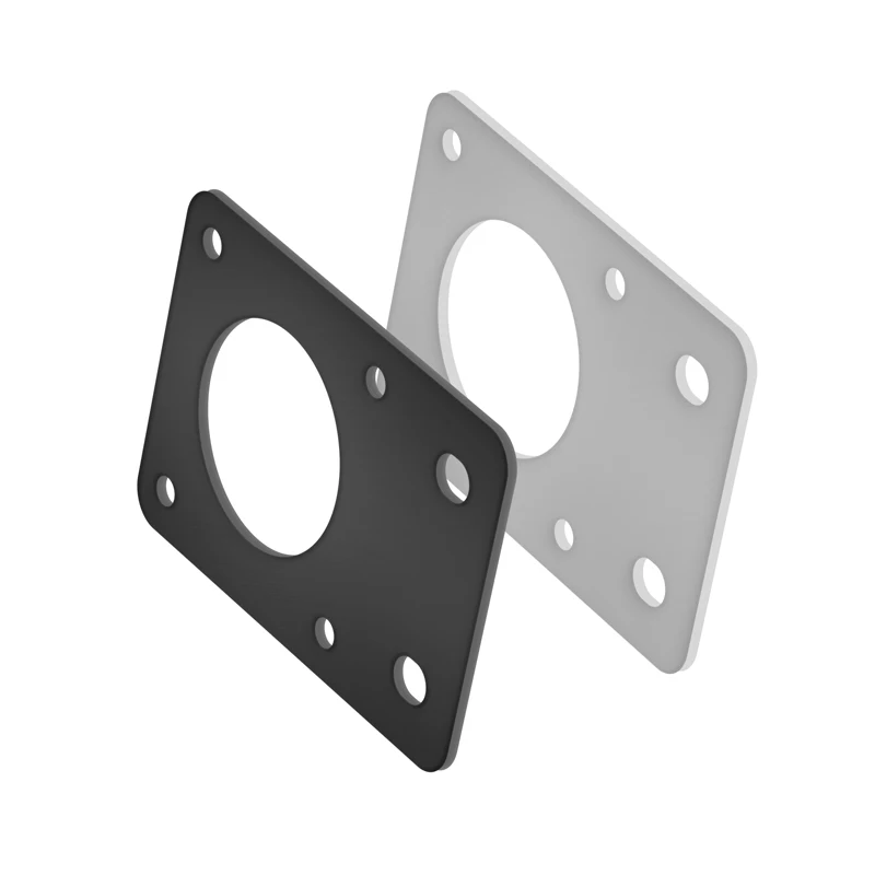 1PC NEMA 17 42-Series Stepper Motor Mounting Plate Fixed Plate Bracket for 3D Printer CNC Parts fit 2020 Profiles