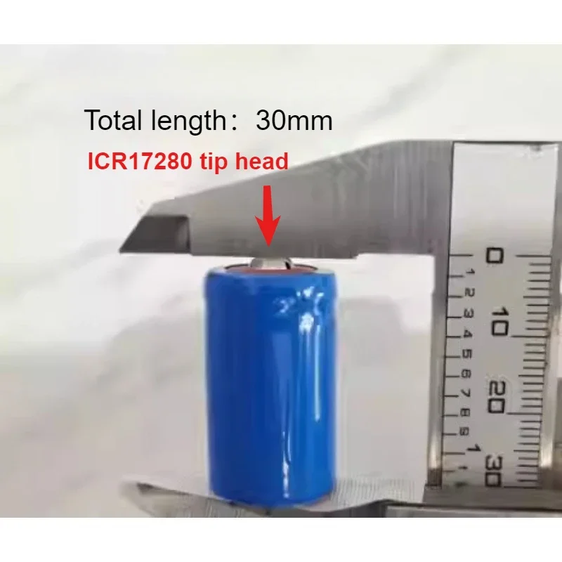 2pcs/lot ICR17280 17280 3.7V 600mAh Electric Toothbrush Rechargeable  Lithium Ion Battery Replacement Battery