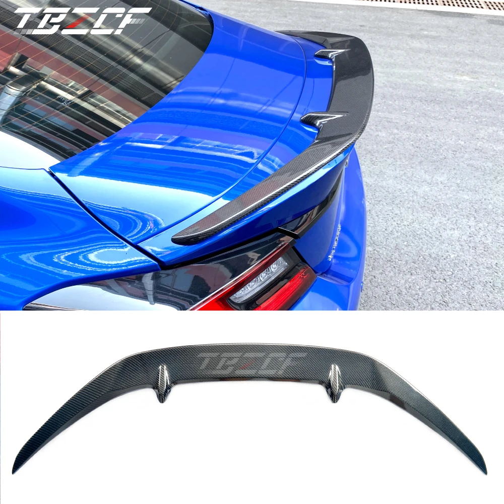 

Suitable for Toyota GR86 Subaru BRZ STI Style Carbon Fiber Rear Trunk Wing Spoiler ZN8ZD8 High Quality Carbon Fiber Rear Spoiler