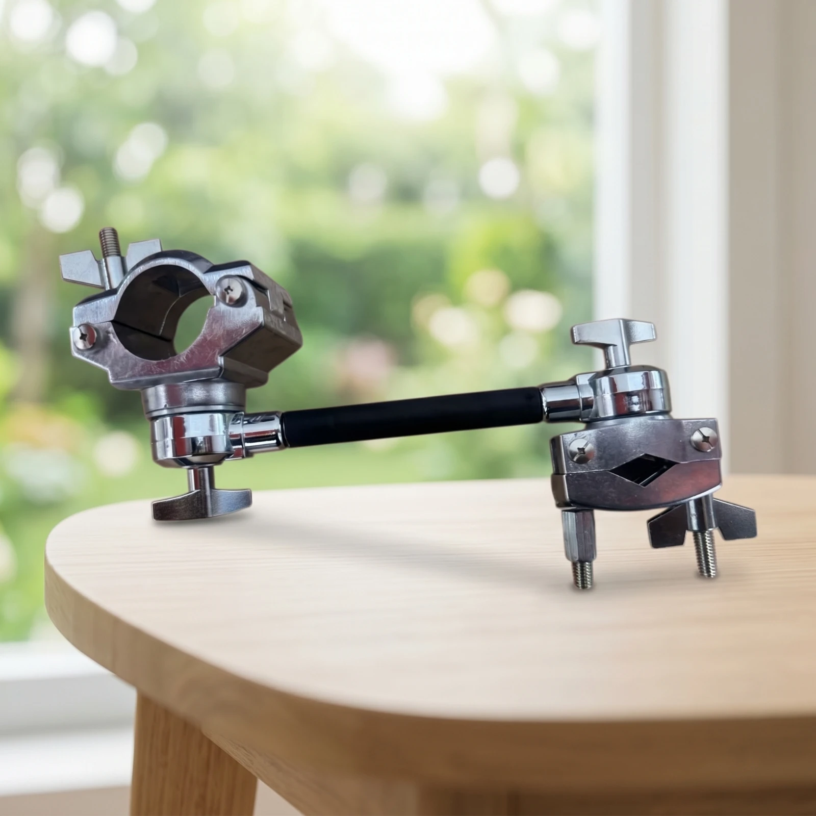 Drum Rack Connector Clamp Stable Drum Rack Clamp with Connecting Bar Fixed Connector Heavy Duty Hardware Versatile for Drummers