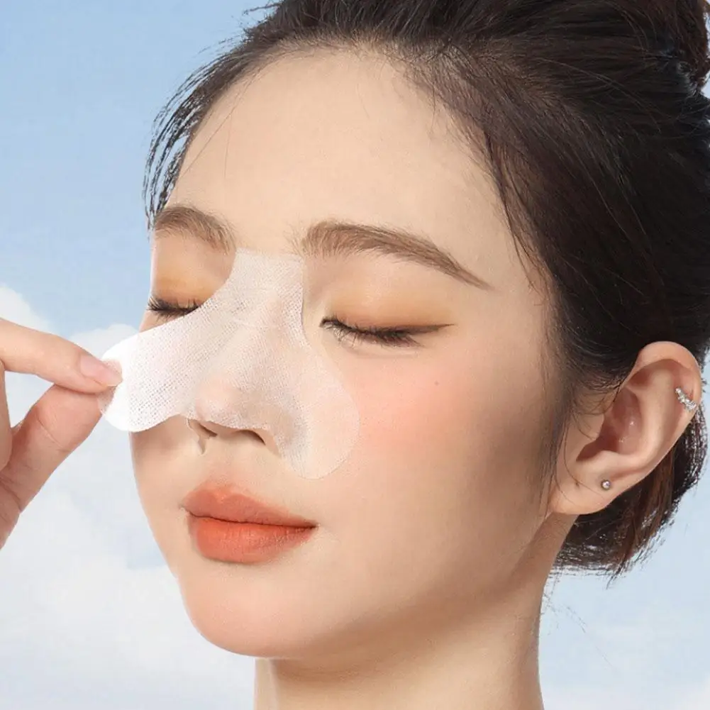 100PCS Professional Nose Mask Paper For T-Zone Care Disposable Cotton Patches For Pore Strips Support Beauty Salon Tool Supplies view 4