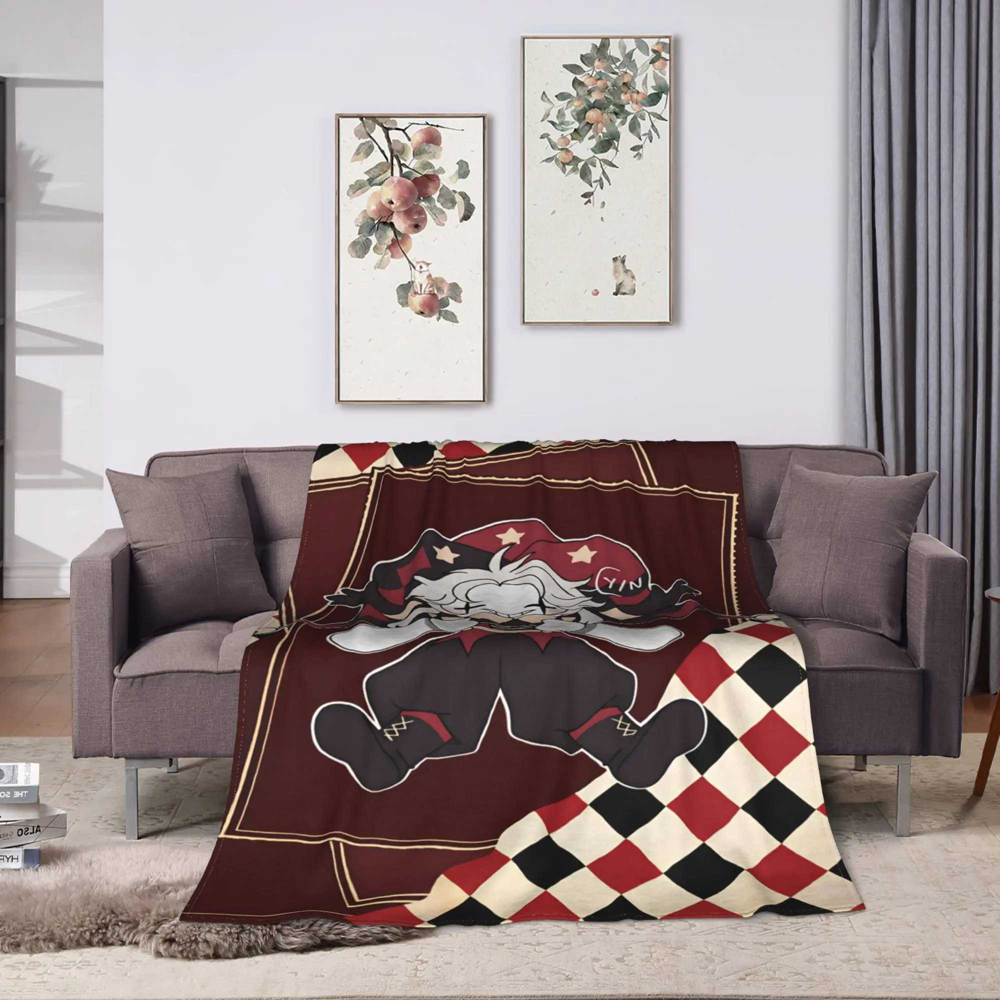 The Freak Circus  Blanket Quality Warm  Throw Blanket Autumn Students Couch Chair Novelty Bedspread