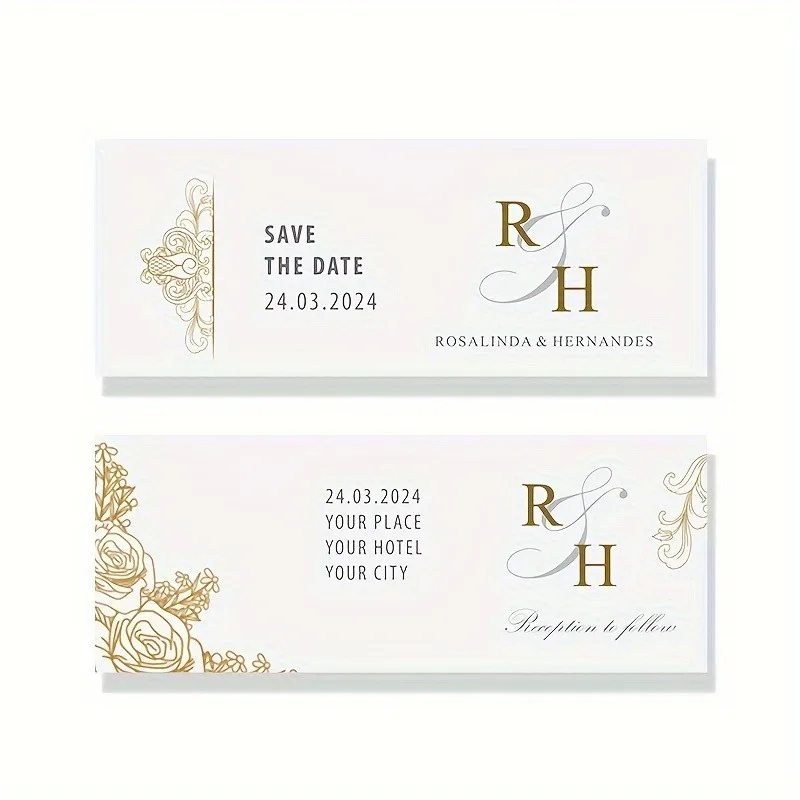 Custom 16×5.4cm Coupon Tickets 100Pcs Matte Paper Vouchers Personalized Logo Discount Cards for Retail Restaurant Promotions