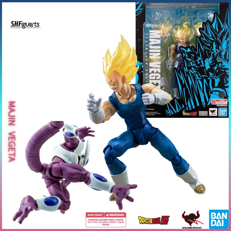 

In Stock Authentic Bandai S.H.Figuarts Dragon Ball Z Majin Vegeta SDCC Exclusive Edition 1/12 Scale Collectible Action Figure