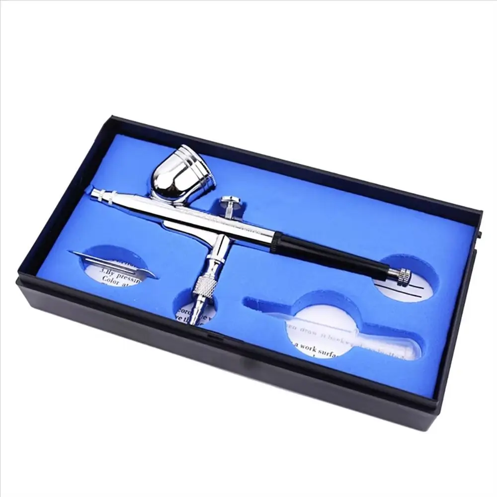 

Airless Air Gravity Model Spraying Torch Dual Action 0.3mm Mini Airbrush 2 Strokes HD-130 Feed Spray Torch