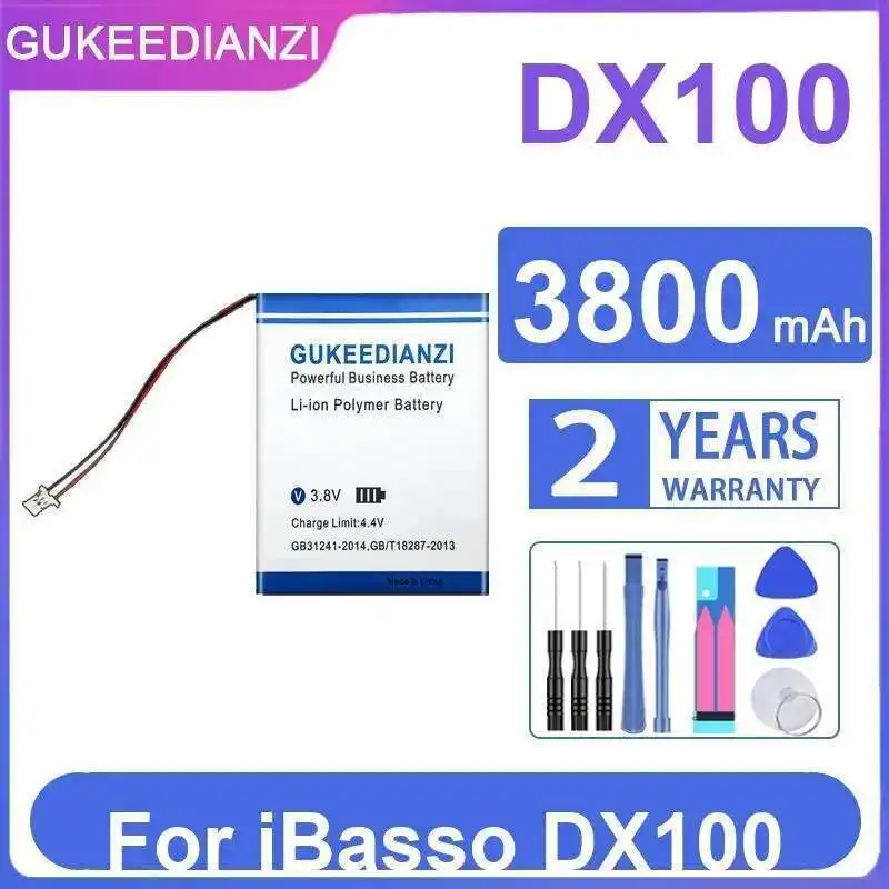 

Polymer Battery 3800Mah High Performance For Ibasso DX100