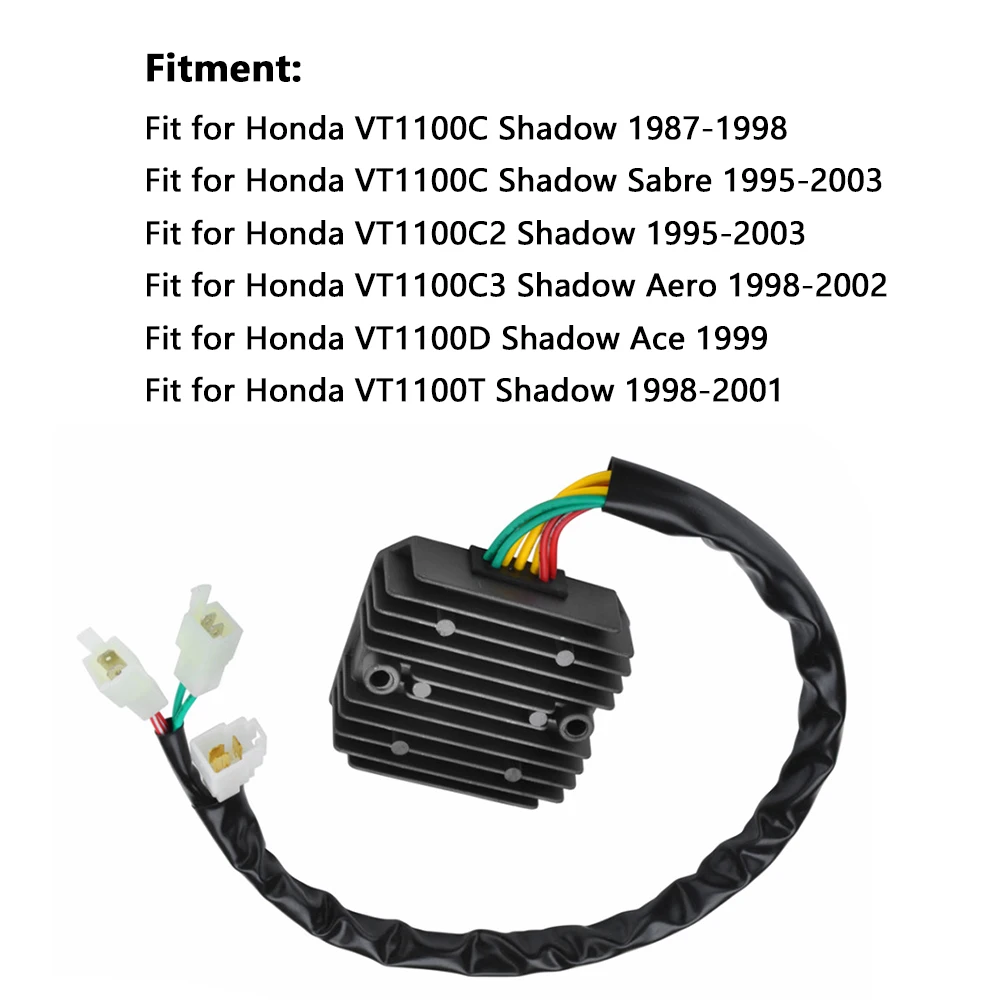 

Motorcycle Voltage Regulator For Honda VT1100C VT1100C2 VT1100C3 VT1100D VT1100T Shadow Sabre Ace Aero 31600-MCK-A01