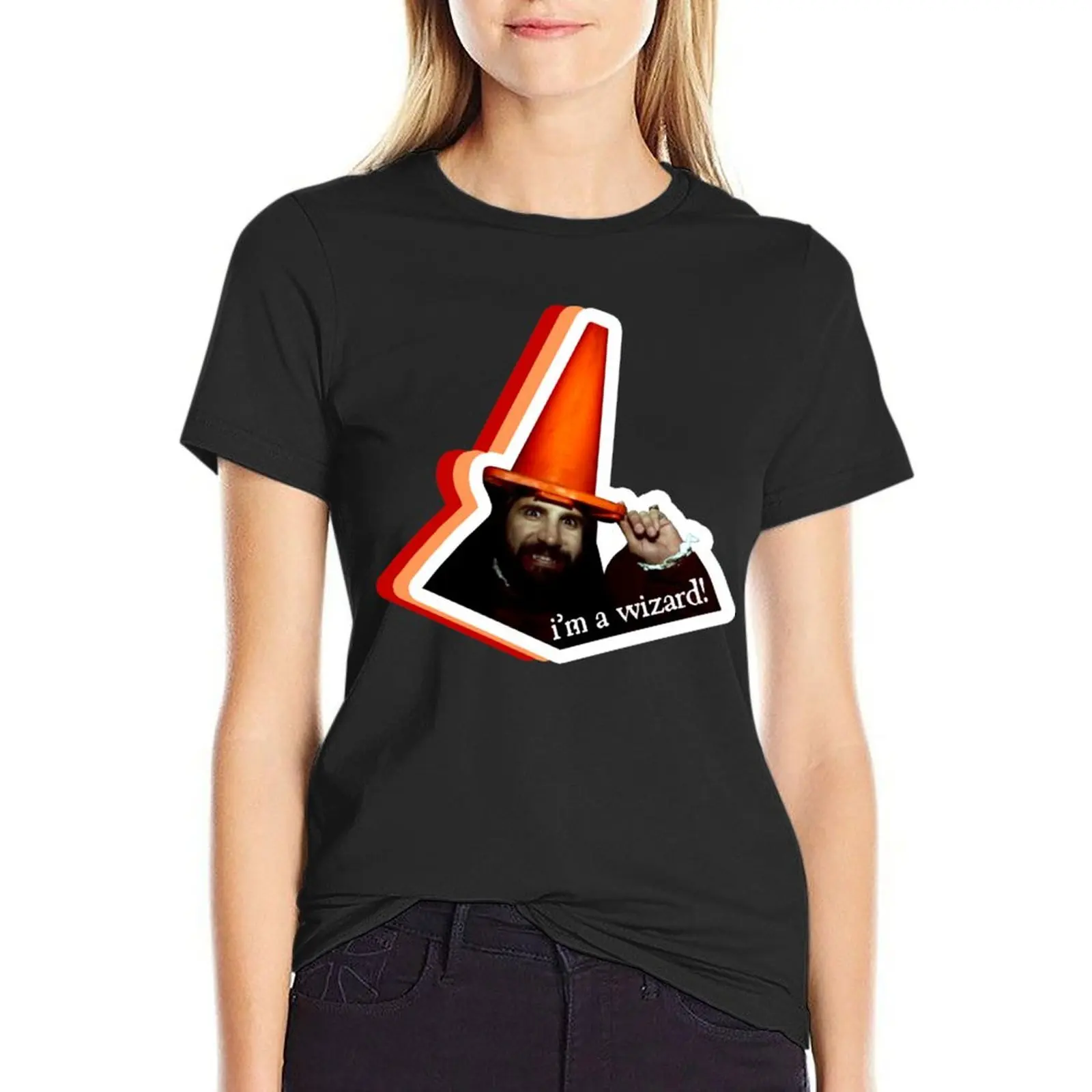 

Behold Its Nandor the Relentless Wizard Tri blend T-Shirt anime clothes Short sleeve tee tight shirts for Women
